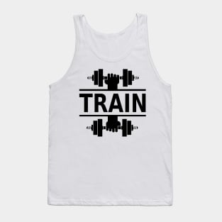 Train (black) Tank Top